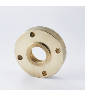 BRASS BLIND FLANGE  : 1¼" FEMALE THREAD BAYONET (19014408)